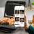 Tefal OptiGrill+ intelligenter Kontaktgrill, schwarz, App zeigt Rezepte