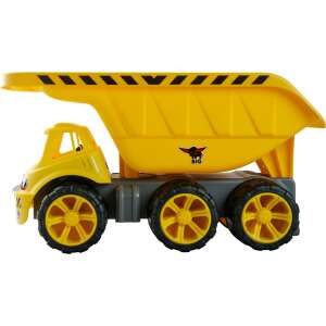 BIG Power Worker Mega Camion basculant, camion de jucărie galben pentru copii, jucărie de construcție - Mașină de lucru pentru copii