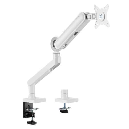 Equip 650185 17-35 inch LCD TV/Monitor desk mount, white, single monitor