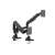 Equip 650182 dual monitor desk mount, black, for 17-35 inch screens
