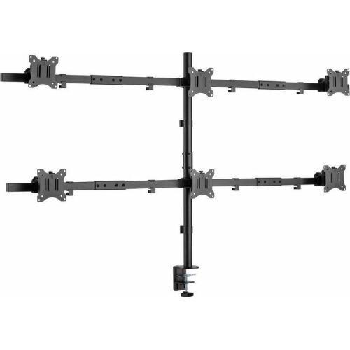 Equip 650160 Six Monitor Desk Mount for 17-32 inch Screens