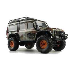 Amewi RC Max3 Tiger Dirt Climbing SUV, 1/10 méretarányú, távirányítású autó, terepjáró, 4x4, terepmintás - Amewi