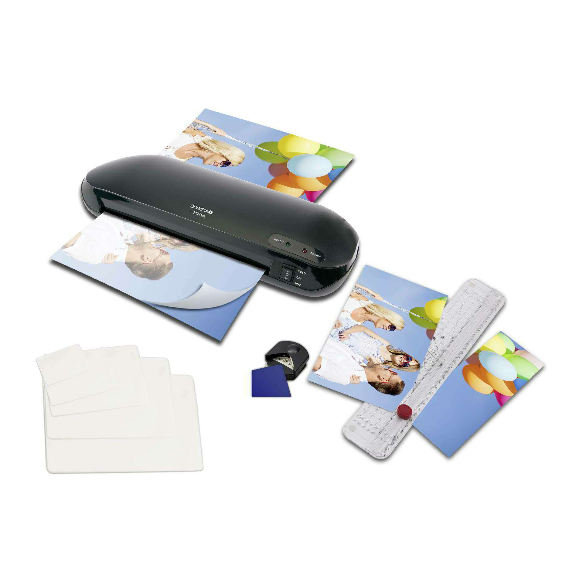 Laminator Olympia A230 Plus and Laminating Set (3129)