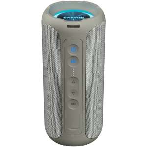 Canyon OnMove 15 tragbarer Bluetooth-Lautsprecher, beige, Vorderansicht - Bluetooth Lautsprecher