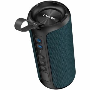 Canyon OnMove 15 kék hordozható Bluetooth hangszóró ferde nézet - Canyon