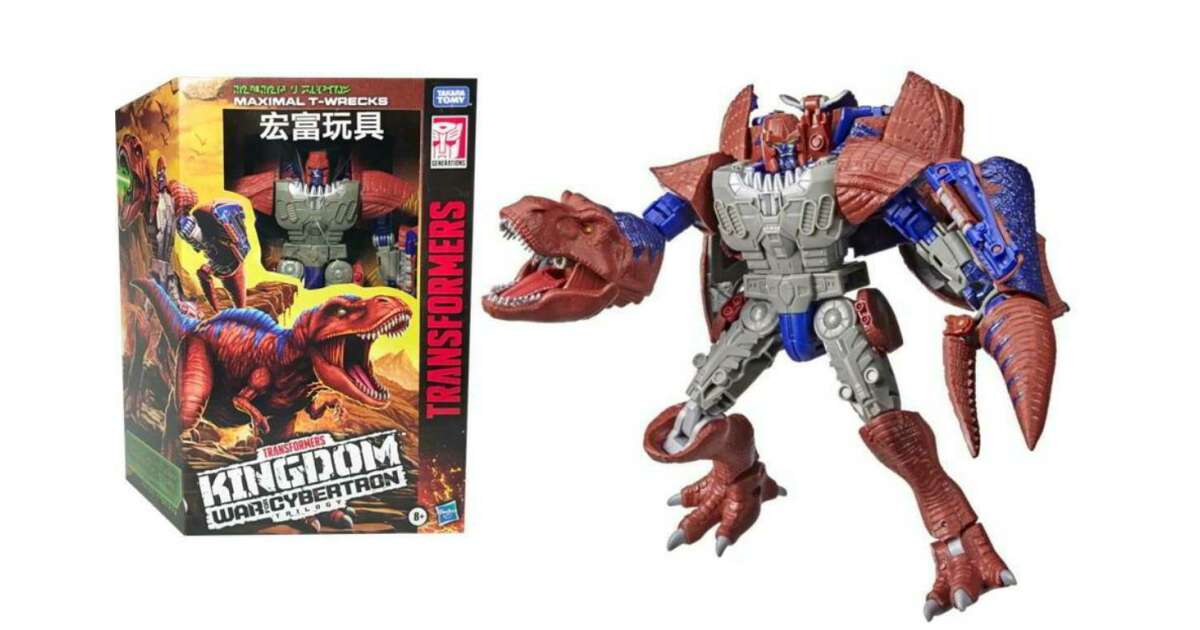 Hasbro Maximal T-Wrecks War For Cybertron Kingdom Transformers ...