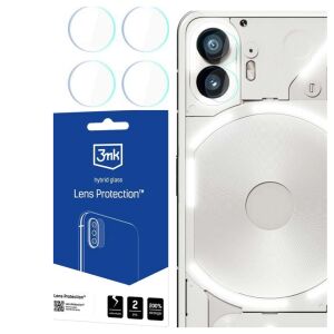 3mk Lens Protection Hybrid Glass for Nothing Phone 2 camera, lens protector application - 3MK Screen Protector