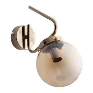 Zidna lampa ADVITI Bulat 1P AD-LD-6218CE14S, 40W, E14, zlatna 97685150 - Lampa i rasvjeta