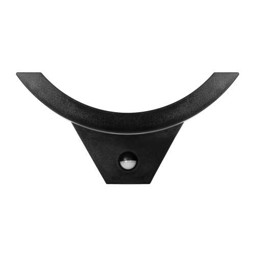 ADVITI Spinel LED outdoor wall light with motion sensor, black