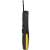 Side view of VIRONE WL-7 LED COB Work Light, black and yellow, with hook