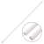 vidaXL fehér PVC kábelcsatorna, 1 méter hosszú, 16 mm átmérő, 30 db-os csomag