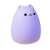 Lampă de noptieră IZOXIS - pisoi, lampă de noapte din silicon violet în formă de pisică