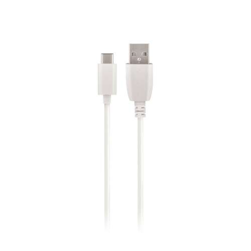 MaxLife USB-C Kábel - 2m, 2A, Fehér