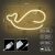 Forever FLNEO9 Light Neon LED USB whale alb cald 97720519