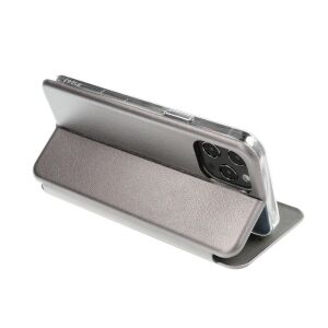 Forcell Elegance silver phone case for Xiaomi Redmi 9T/Poco M3 with stand feature - OEM Phone Case