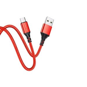 Borofone BX54 Piros Micro USB Kábel 1m Android Telefonokhoz - Borofone