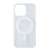 Anti-Shock MagSafe Case for iPhone 15 Pro Max, clear, with ring holder