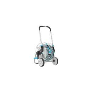 Carucior pentru furtun Explorer cu furtun de 50m, metalic, tambur pentru furtun de grădină, udarea grădinii, unelte de grădină, carucior pentru furtun - Cărucioare pentru furtun