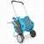Cellfast DISCOVER hose trolley with 25m hose and watering set, side view
