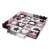 Kidwell Happy Love Sponge puzzle 150x150cm (36ks 30x30cm) #pink-black 36274280}
