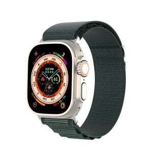DUX DUCIS GS - curea din nylon țesut pentru Apple Watch 42/44/45/49mm verde 97838211 - Apple Curea ceas inteligent