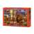 Puzzle Castorland 1000 elementów, Wieczór w Prowansji, przedstawia urokliwą scenę uliczną z restauracjami i kawiarniami