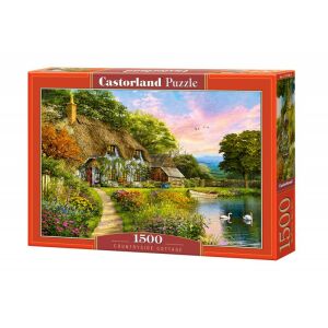 Castorland Landhaus Cottage 1500-teiliges Puzzle Box - Castorland Puzzle