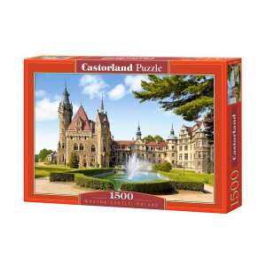 Castorland 1500 piece jigsaw puzzle of Moszna Castle in Poland - Castorland Puzzle