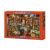 Cutie puzzle Castorland 2000 piese cu o scenă dintr-un magazin universal