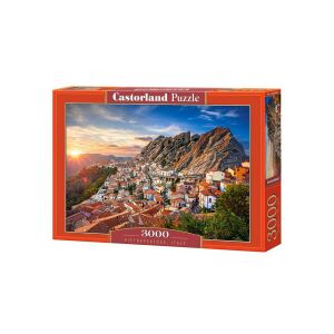 Castorland Pietrapertosa Olaszország 3000 darabos puzzle doboz - Castorland Puzzle