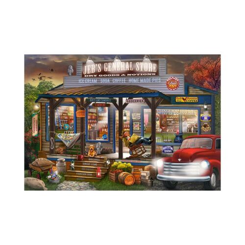 Jeb's General Store 1000 darabos puzzle kép