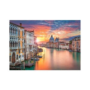 Fertiges 500-Teile-Puzzle Venedig bei Sonnenuntergang - Castorland Puzzle