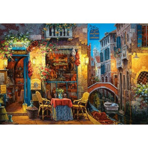 Puzzle 3000 db. Különleges helyünk Velencében 169159679 - Castorland