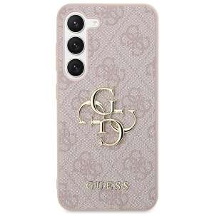 Guess Apple Samsung S928 Galaxy S24 Ultra (2024) PU 4G Metal Logo hátlapvédő tok pink (GUHCP15X4GMGPI) 97878972 - Guess Huse telefon