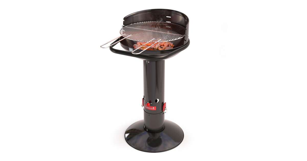 Barbecook BC-CHA-1008 Loewy 50 zománcozott faszenes grill, fekete, 47 ...