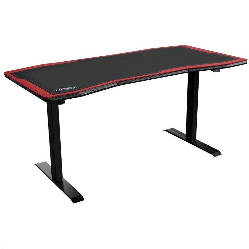 Nitro concepts d16e elektromosan állítható gaming asztal fekete-p...
