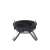 Barbecook Oskar S smoker and grill, black, 40cm diameter, open grill