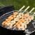 Barbecook BC-ACC-7068: Grillezett garnélarák nyársak egy grillen