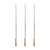 Barbecook BC-ACC-7471 3-piece skewer set, FSC certified, 65cm, XL size
