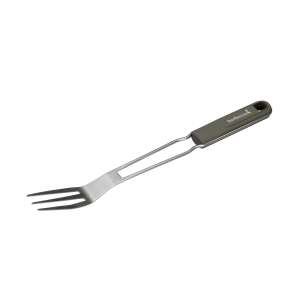 Barbecook BC-ACC-7025 army style grill fork, 38cm, khaki green handle - Garden Grill & BBQ Tool