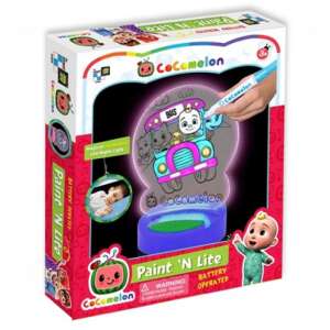 Cocomelon Paint 'N Lite, egy világító rajzjáték, amely egy buszt és a Cocomelon műsor karaktereit ábrázolja - CoComelon