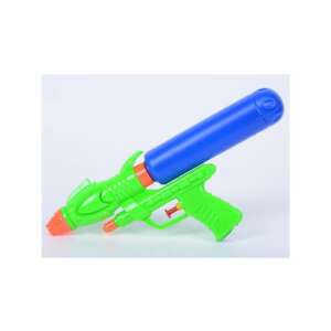 Grüne und blaue Wasserpistole mit großem Tank, perfekt für Sommerspaß - Strandartikel