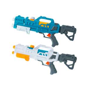 WaterWow 50cm Wasserpistole, blau und weiß, Sommerspaß, Wasserkampf, Kinderspielzeug - Strandspielzeug