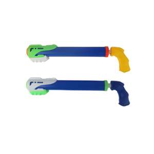 WaterWow Plastikwasserpistole, 2 Farben, blau und grün - Strandspielzeug