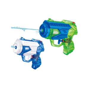 WaterWow Wasserpistole, 13cm, blau und grün, Sommerspaß, Wasserspielzeug, Kinder - Strandartikel