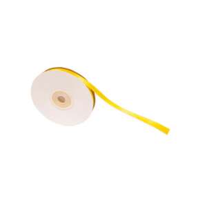 Panglică satinată PlayBox, galbenă, 10 mm, 30 m - Ambalaje cadouri