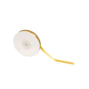 Panglică satinată aurie PlayBox, 10 mm, rolă de 30 m - Ambalaje cadouri