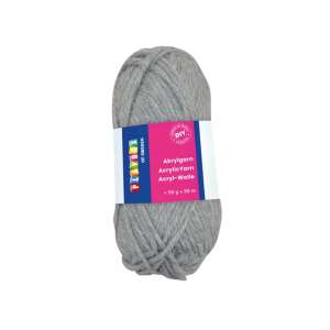 PlayBox of Sweden 50g szürke akril fonal - Playbox