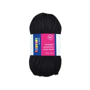 PlayBox of Sweden fekete akril fonal, 50g, 50m - Fonal