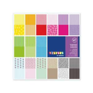 PlayBox of Sweden 30 Blatt Dekorativer Musterkarton, 305 x 305 mm, für Scrapbooking, Kartenherstellung und Basteln - Kunst & Hobby